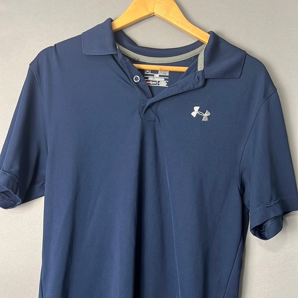 Under Armour Other - Under Armour Navy Polo shirt (SMALL)